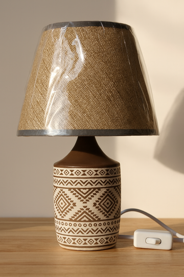 Table Lamps with Fabric Shades !