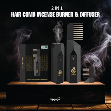 2 in 1 Hair Comb Incense Burner*