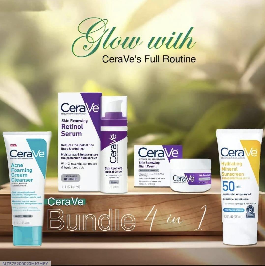 CeraVe 4 In 1 Kit, Skin Care Products