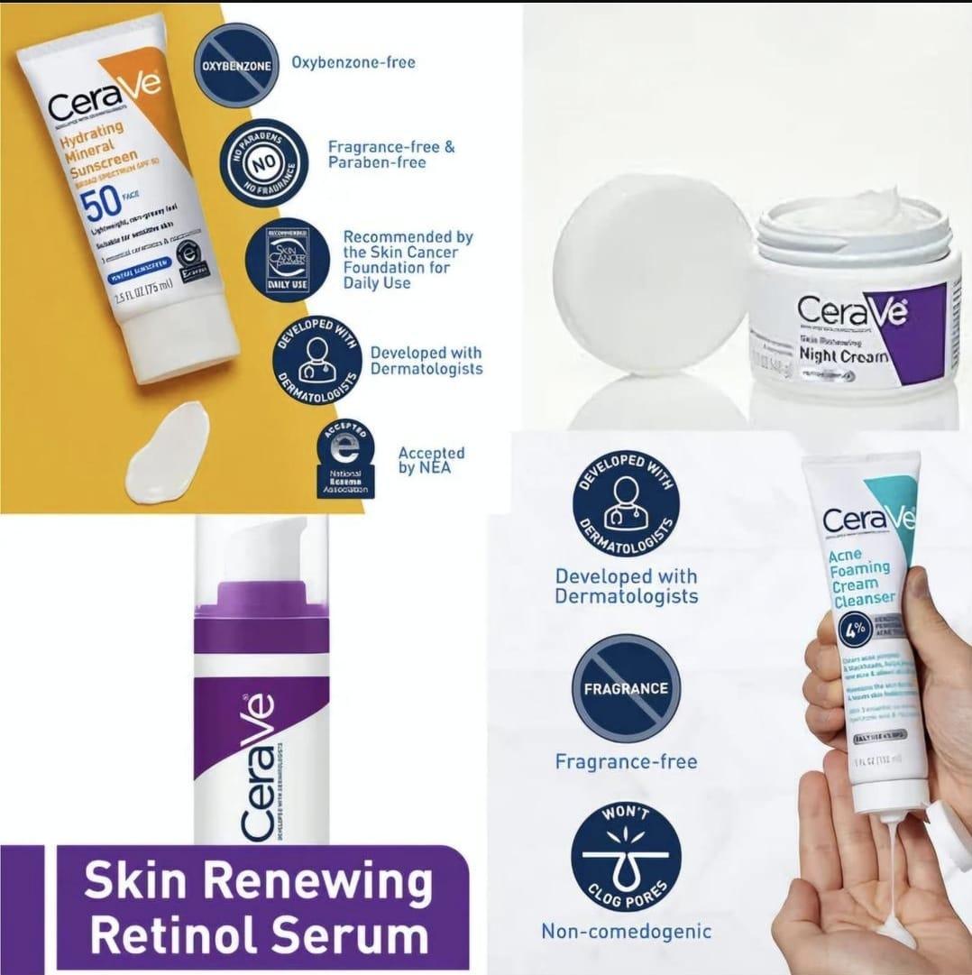 CeraVe 4 In 1 Kit, Skin Care Products
