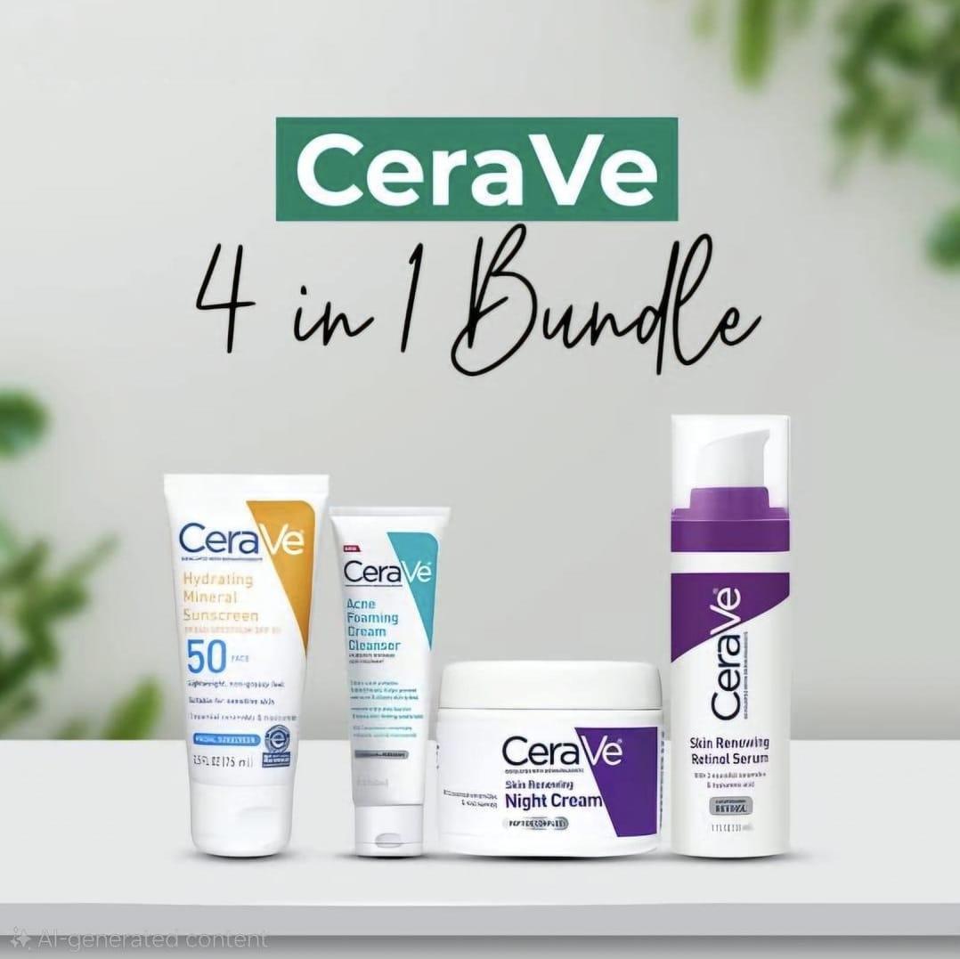 CeraVe 4 In 1 Kit, Skin Care Products