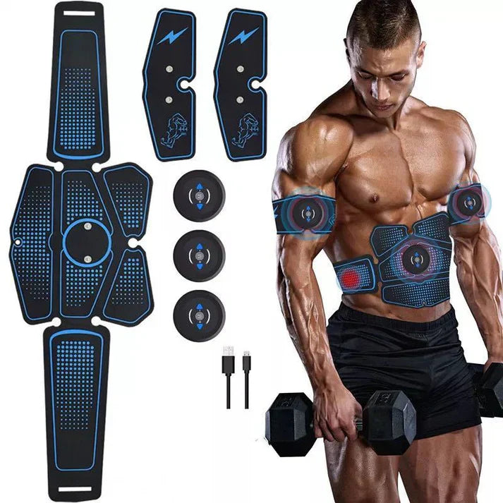 Abdominal muscle training, EMS technology, effective, convenient, fitness equipment solution.!