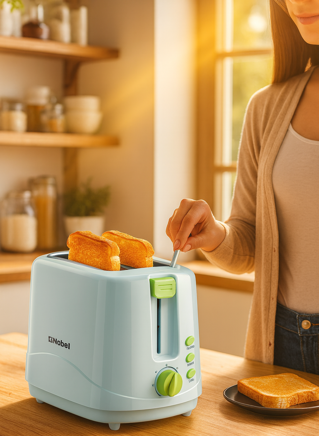 Nobel - Toaster Breakfast Made Simple !